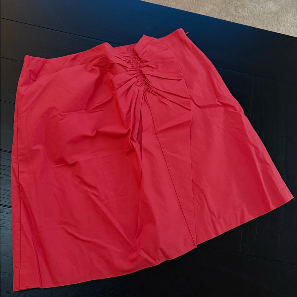 Club Monaco Coral/ Red Women's Mini Skirt